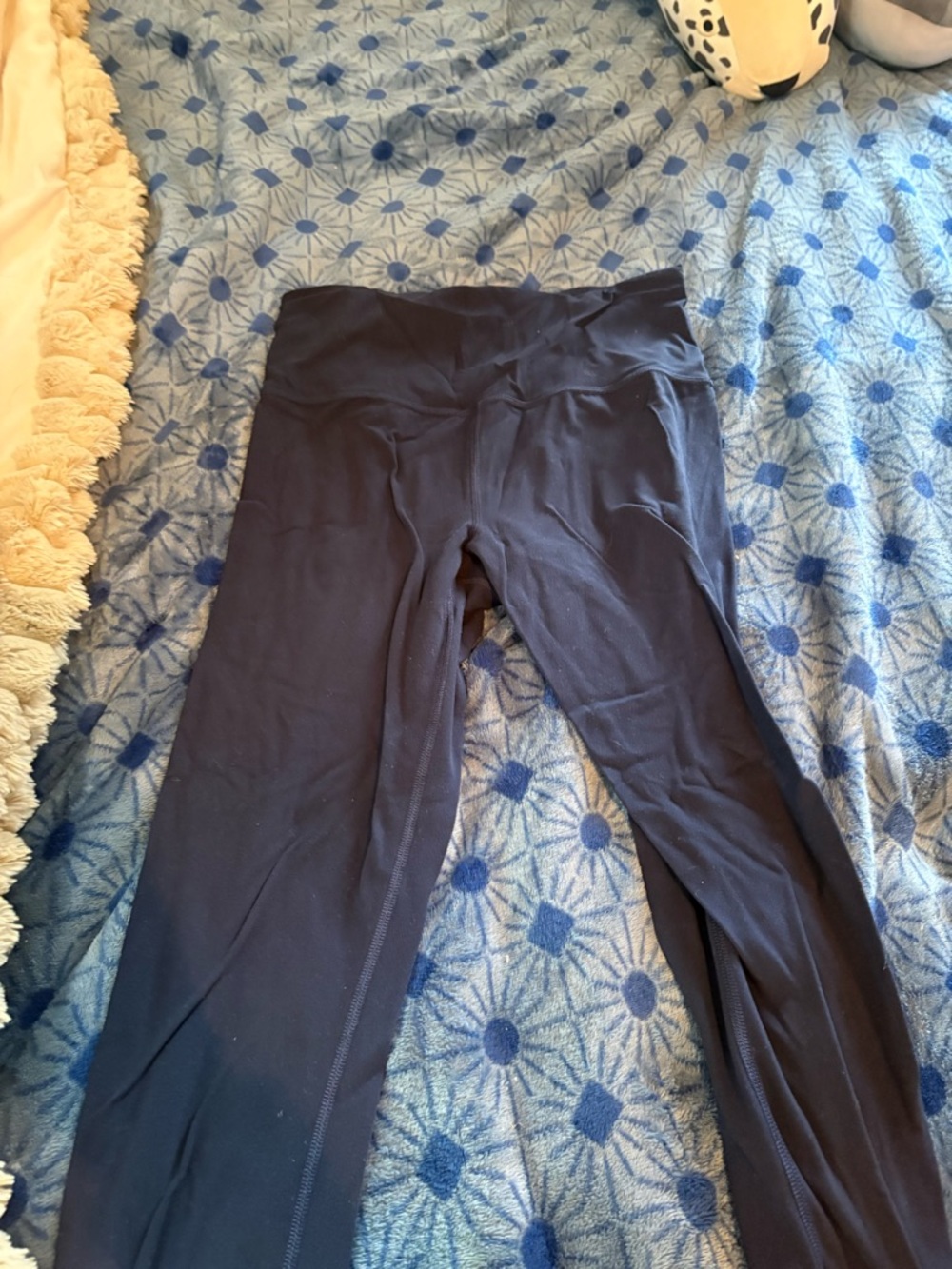 Athleta Dark Navy High-Rise 7/8 Performance Leggings